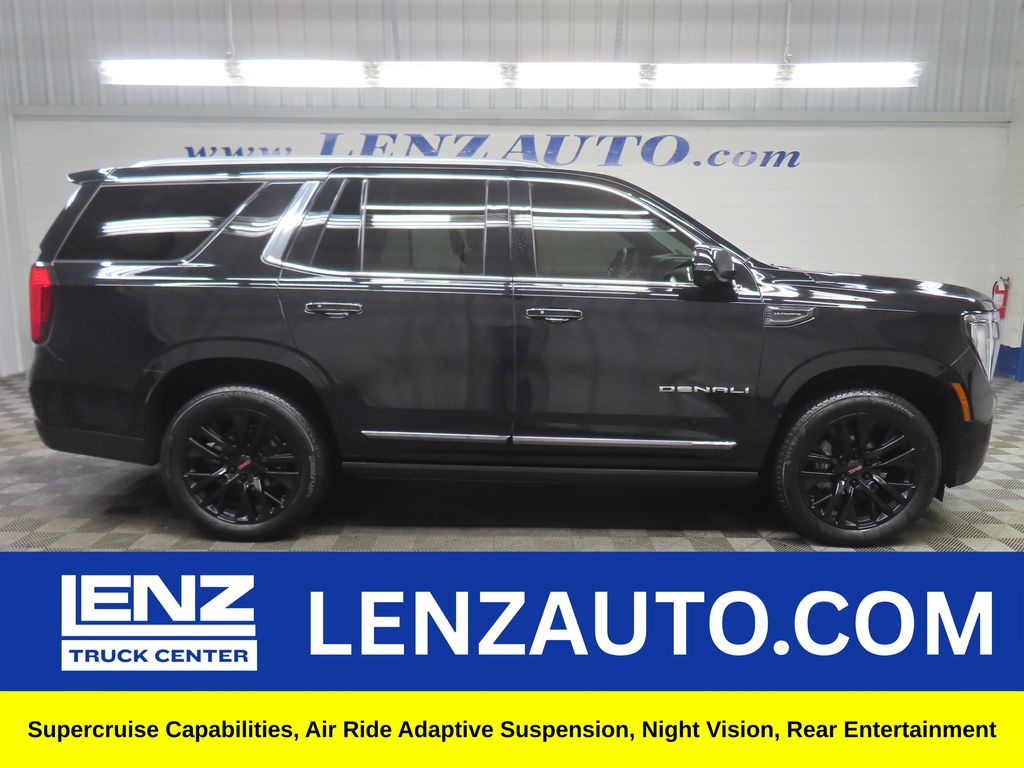 Onyx Black 2025 GMC Yukon SUV / Crossover Four-Wheel Drive 