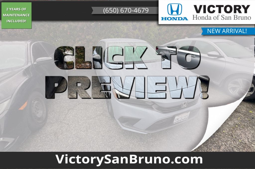 Sonic Gray Pearl 2024 Honda Civic Sport FWD Sedan Front-Wheel Drive Continuously Variable Transmission