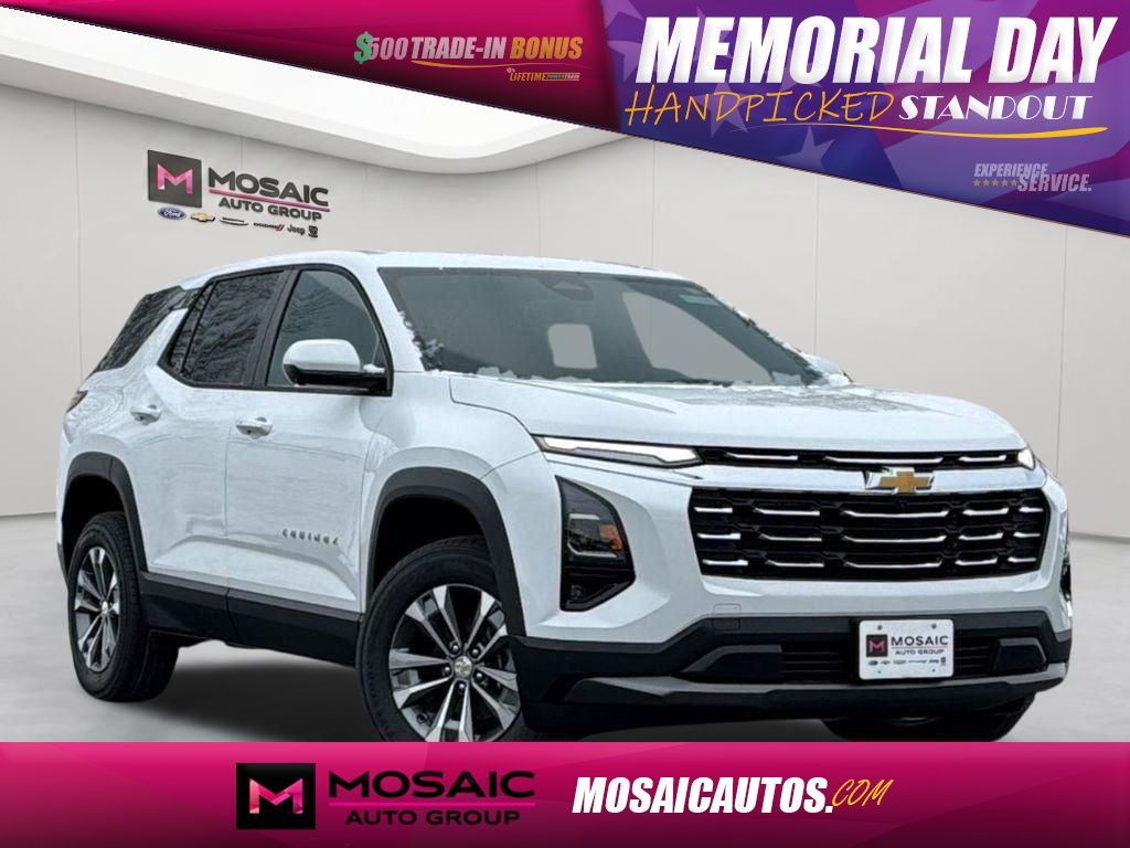 Summit White 2026 Chevrolet Equinox LT FWD SUV / Crossover Front-Wheel Drive Continuously Variable Transmission