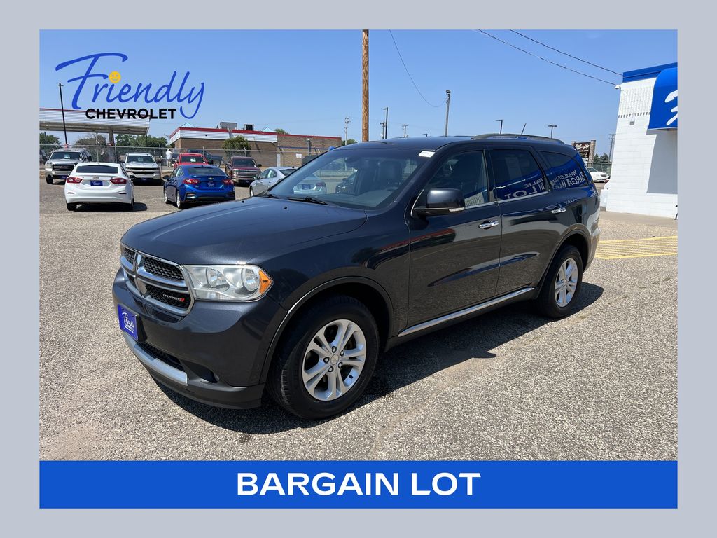 Gray (Maximum Steel Metallic Clearcoat) 2013 Dodge Durango SUV / Crossover All-Wheel Drive 5-Speed Automatic