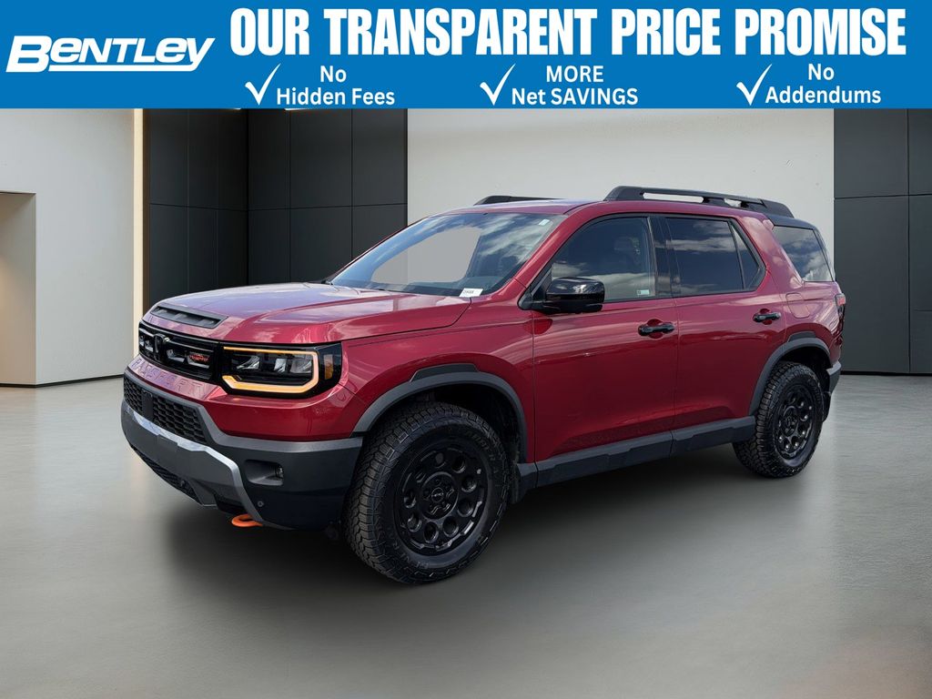 Radiant Red Metallic II 2026 Honda Passport TrailSport Elite Blackout AWD SUV / Crossover All-Wheel Drive Automatic