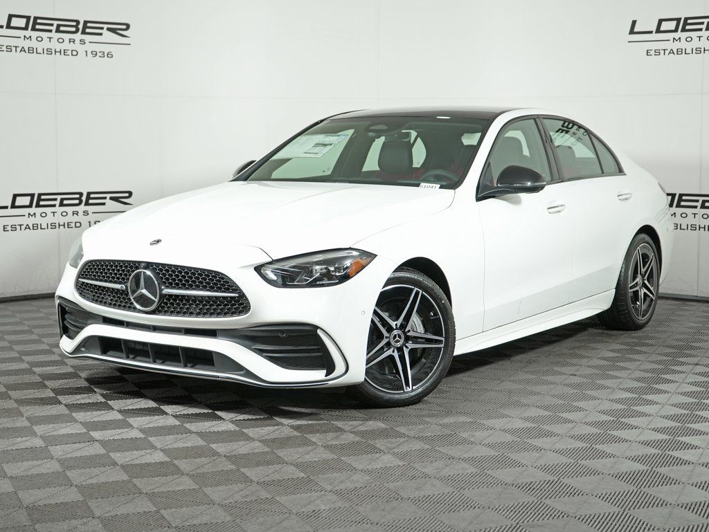 new 2026 Mercedes-Benz C-Class car, priced at $61,460