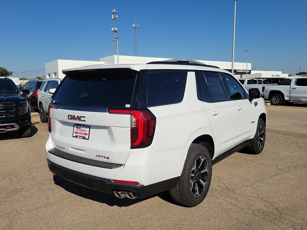 2026 GMC Yukon AT4 White at Brown Buick GMC