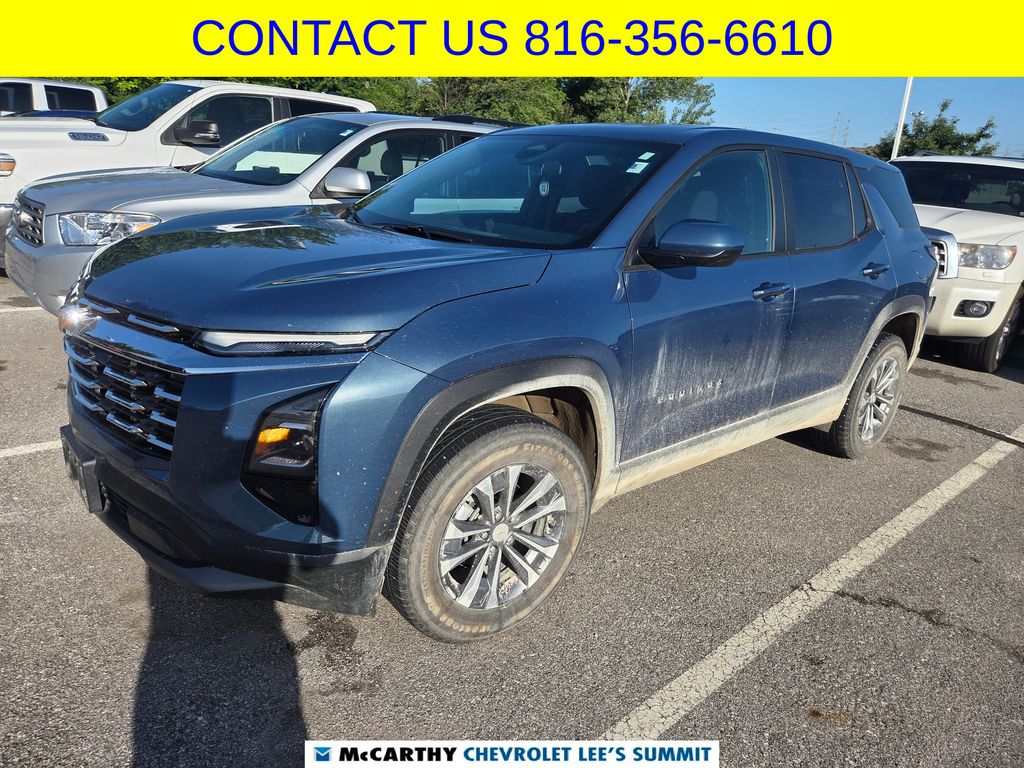 Lakeshore Blue 2025 Chevrolet Equinox SUV / Crossover Front-Wheel Drive Continuously Variable Transmission