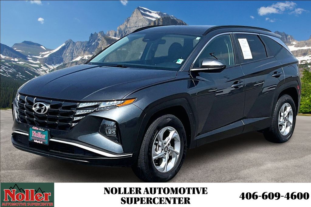 Dark Gray Metallic 2024 Hyundai Tucson SUV / Crossover All-Wheel Drive 8-Speed Automatic