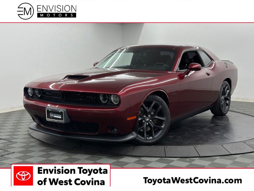 Red 2020 Dodge Challenger Coupe Rear-Wheel Drive 8-Speed Automatic