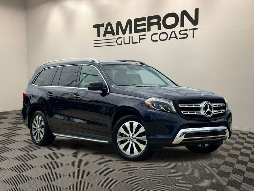 Lunar Blue Metallic 2019 Mercedes-Benz GLS 450 4MATIC SUV / Crossover All-Wheel Drive 9-Speed Automatic
