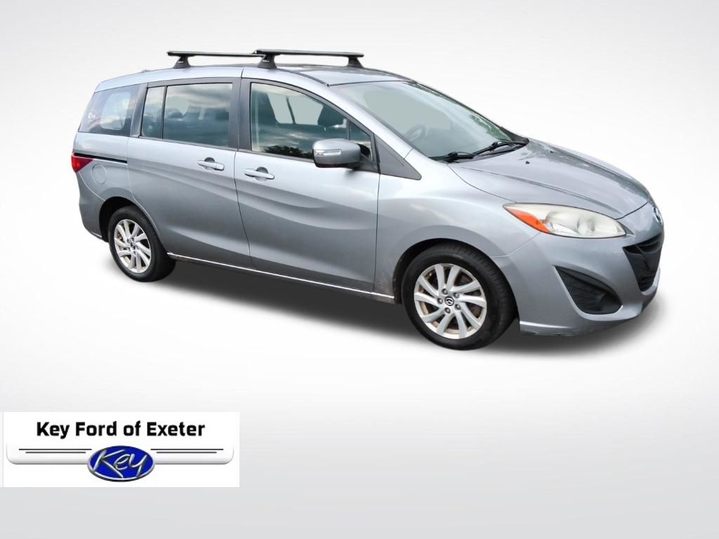 Liquid Silver Metallic 2013 Mazda MAZDA5 Minivan Front-Wheel Drive 5-Speed Automatic Overdrive