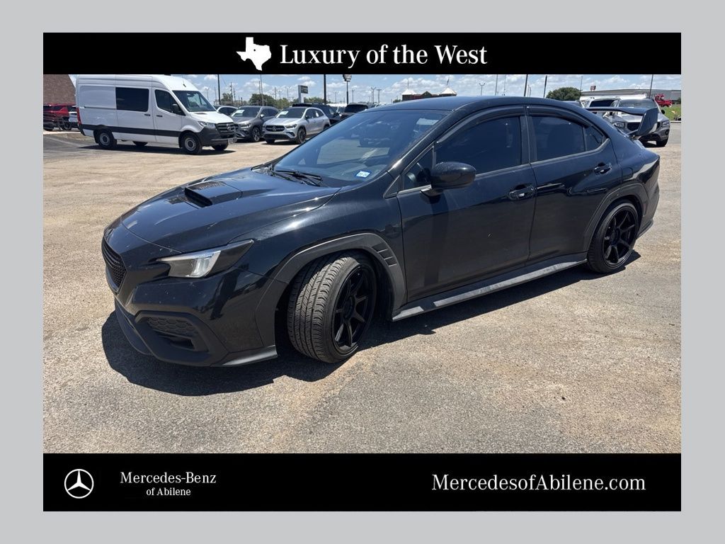 Crystal Black Silica 2022 Subaru WRX Premium AWD Sedan All-Wheel Drive 6-Speed Manual
