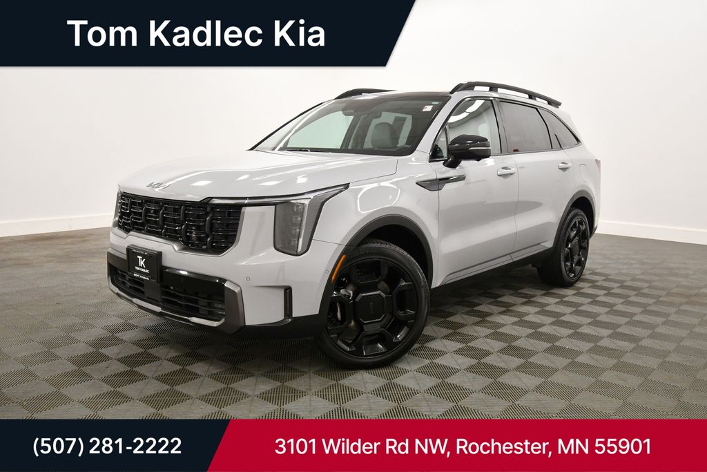 Gray 2025 Kia Sorento SUV / Crossover All-Wheel Drive 8-Speed Dual Clutch