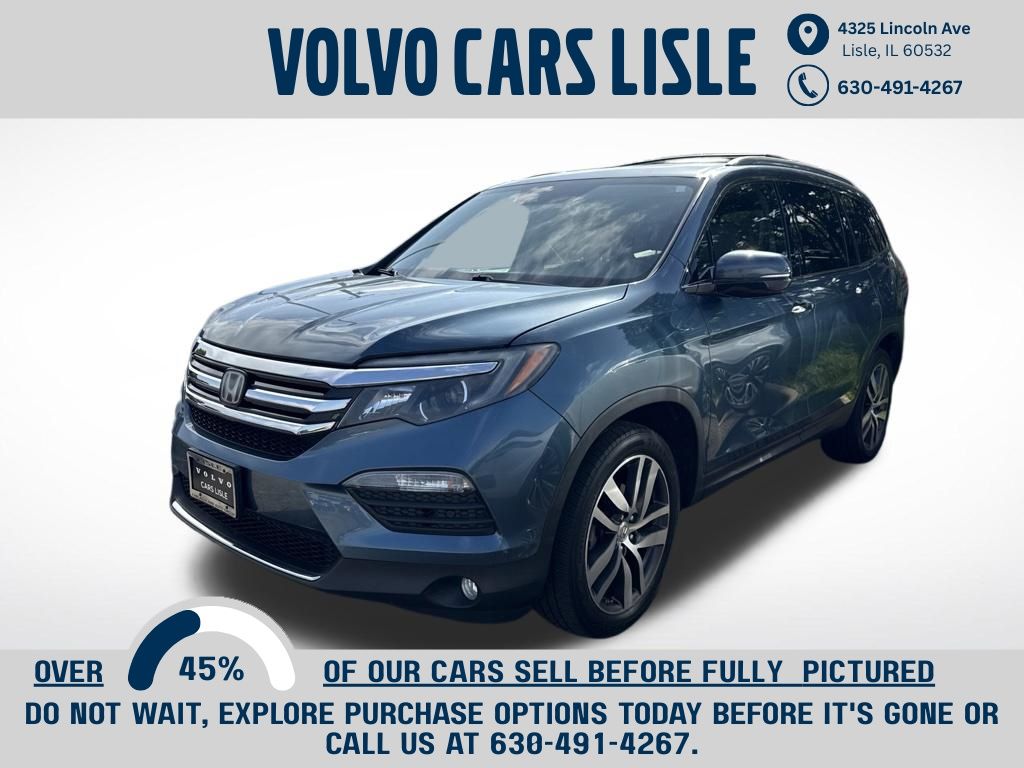 Blue 2016 Honda Pilot SUV / Crossover All-Wheel Drive 9-Speed Automatic