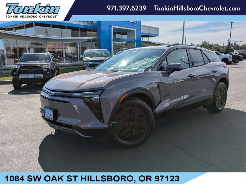 Galaxy Gray Metallic 2026 Chevrolet Blazer EV SUV / Crossover Front-Wheel Drive 1-Speed Automatic