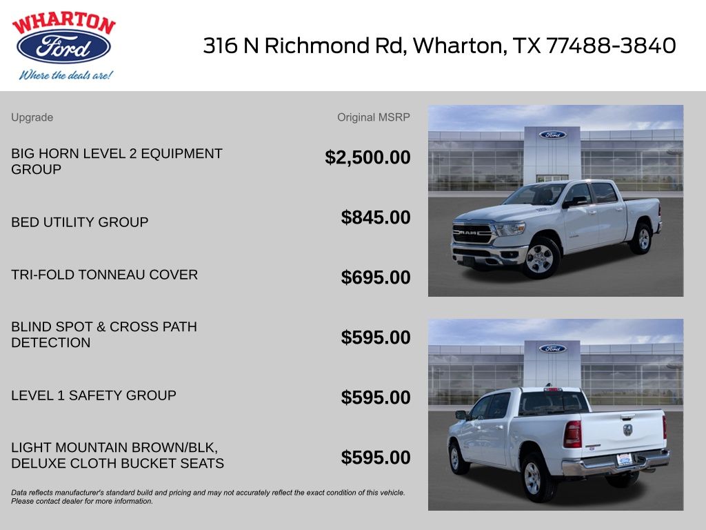 2021 Ram 1500 Big Horn/Lone Star - 1