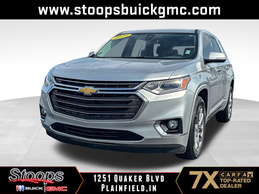 Silver Ice Metallic 2019 Chevrolet Traverse Premier FWD SUV / Crossover Front-Wheel Drive 9-Speed Automatic