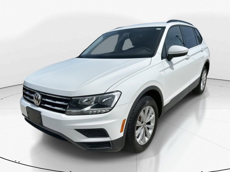 2019 Pure White Volkswagen Tiguan 2.0T S FWD SUV