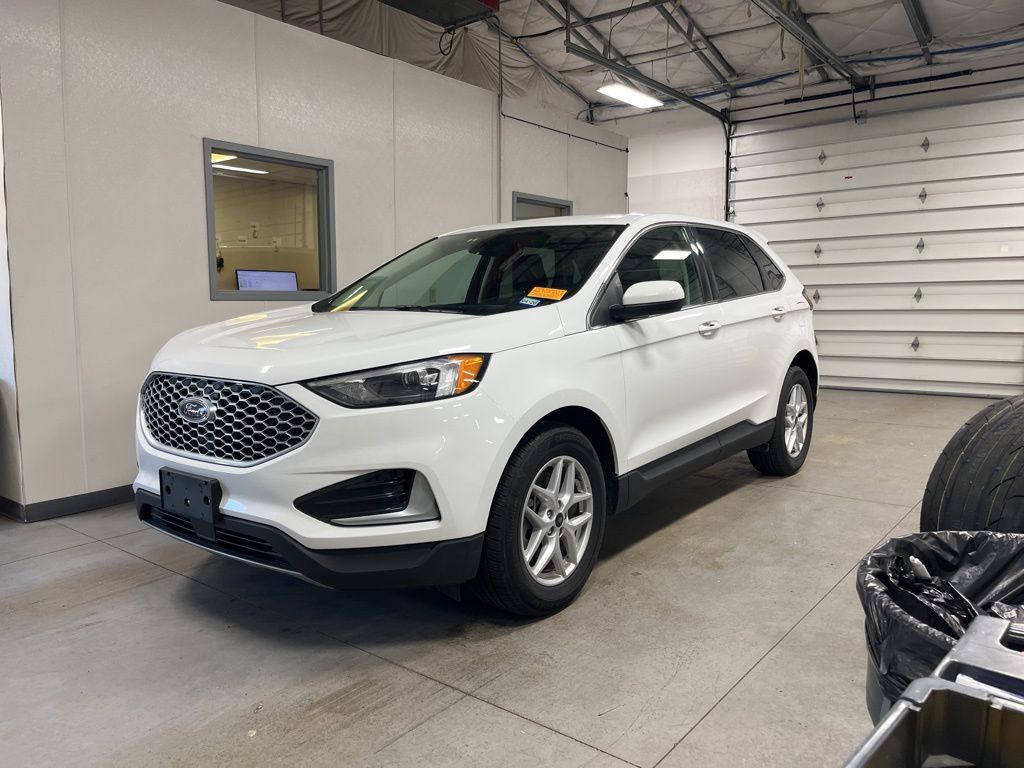Oxford White 2024 Ford Edge SEL AWD SUV / Crossover All-Wheel Drive 8-Speed Automatic