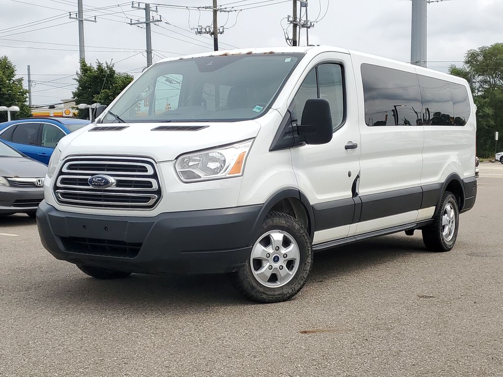 2017 Ford Transit Passenger 350 XLT Low Roof LWB RWD with Sliding Passenger-Side Door