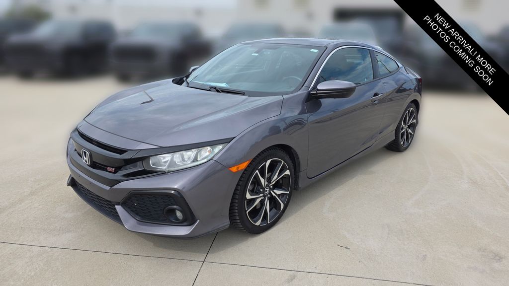 Polished Metal Metallic 2017 Honda Civic Coupe Coupe Front-Wheel Drive 6-Speed Manual