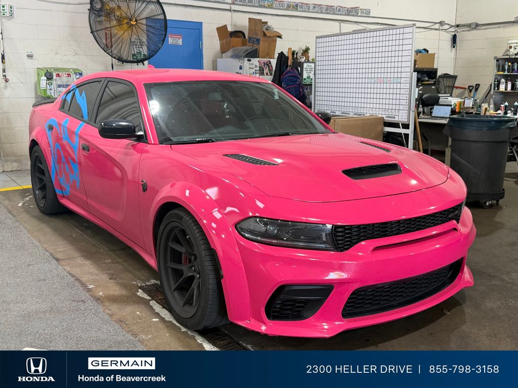 Octane Red Pearlcoat 2022 Dodge Charger SRT Hellcat Redeye Widebody RWD Sedan Rear-Wheel Drive 8-Speed Automatic