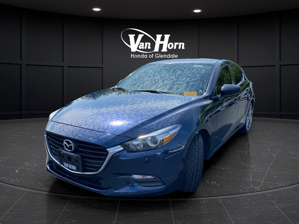 Used 2018 Deep Crystal Blue Mica Mazda Touring image 3