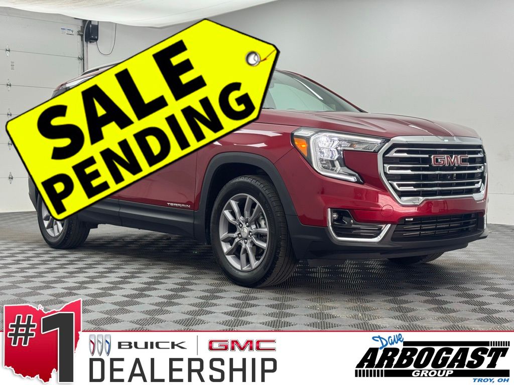 Volcanic Red Tintcoat 2024 GMC Terrain SLT AWD SUV / Crossover All-Wheel Drive 9-Speed Automatic