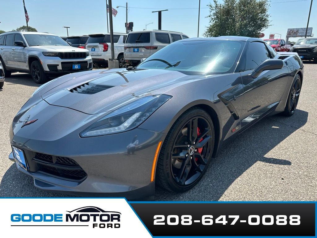 Cyber Gray Metallic 2014 Chevrolet Corvette Coupe Rear-Wheel Drive 6-Speed Automatic