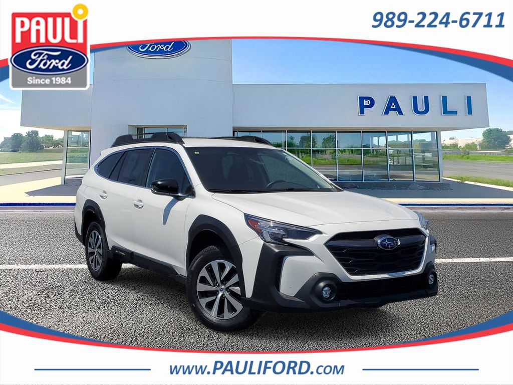 Crystal White Pearl 2024 Subaru Outback Premium AWD SUV / Crossover All-Wheel Drive Continuously Variable Transmission