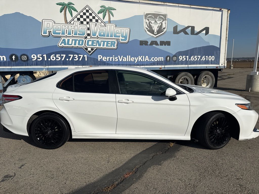 Used 2019 Toyota Camry LE with VIN 4T1B11HK4KU847161 for sale in Perris, CA
