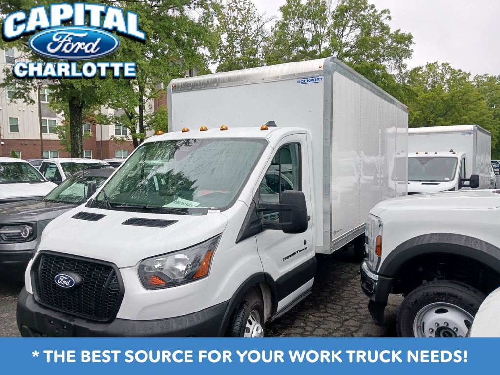 Wild Green Metallic 2026 Ford Transit Chassis Van Rear-Wheel Drive 