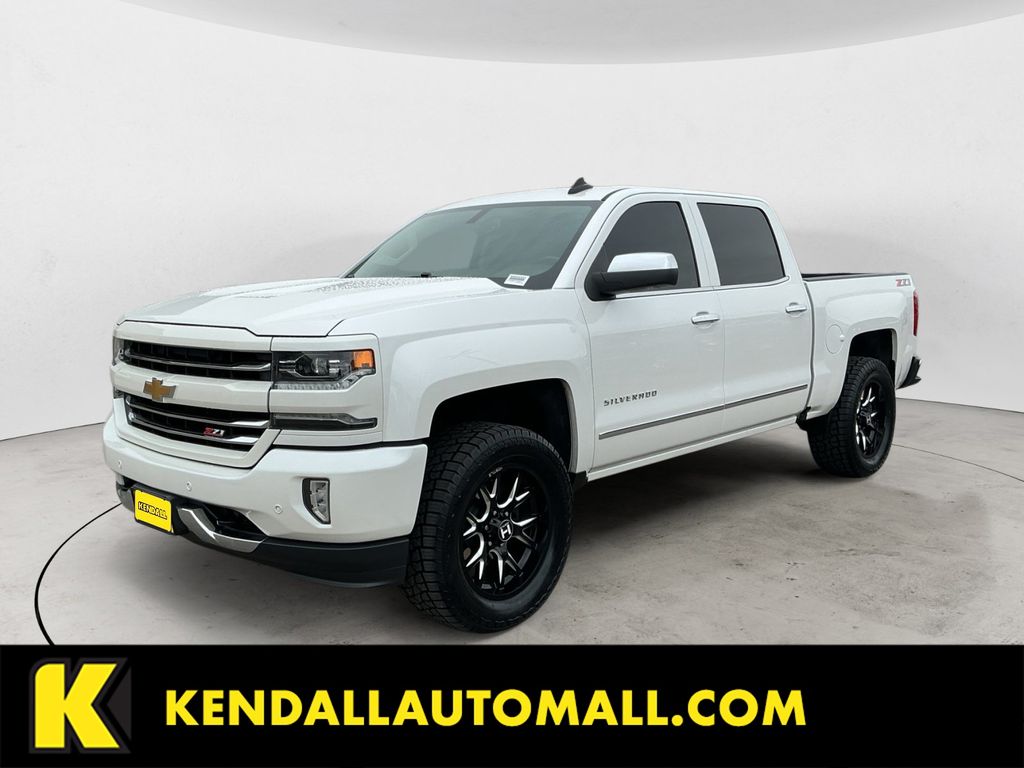  2018 Chevrolet Silverado 1500 LTZ Crew Cab 4WD   