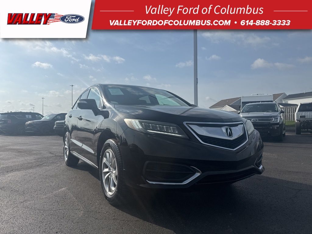 Crystal Black Pearl 2016 Acura RDX AWD with Technology Package SUV / Crossover All-Wheel Drive 6-Speed Automatic