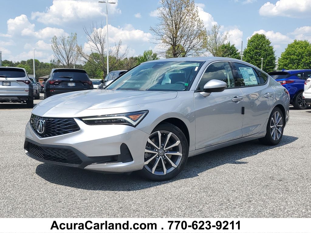 Solar Silver Metallic 2026 Acura Integra FWD Sedan Front-Wheel Drive Continuously Variable Transmission