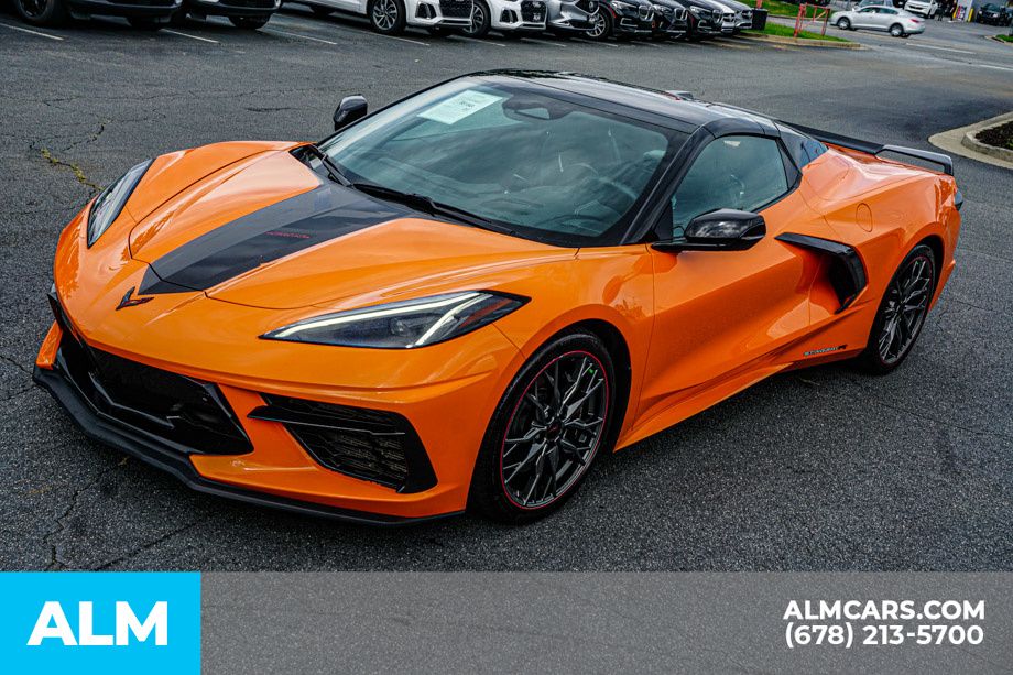Used 2024 Orange Chevrolet Stingray image 16