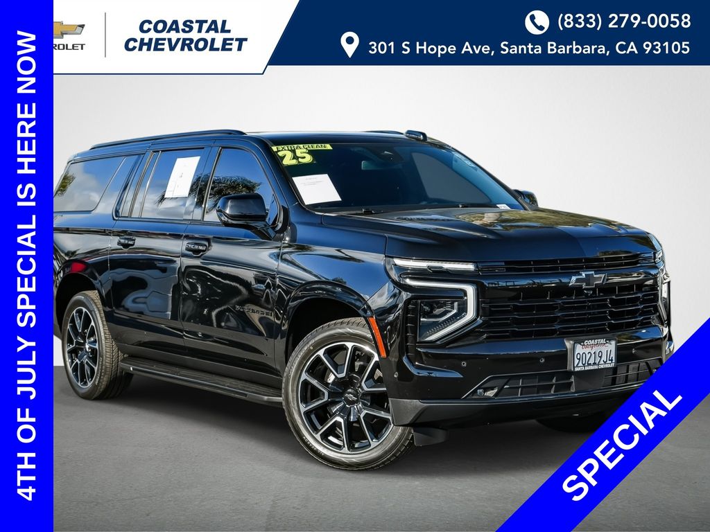 Black 2025 Chevrolet Suburban SUV / Crossover Four-Wheel Drive 
