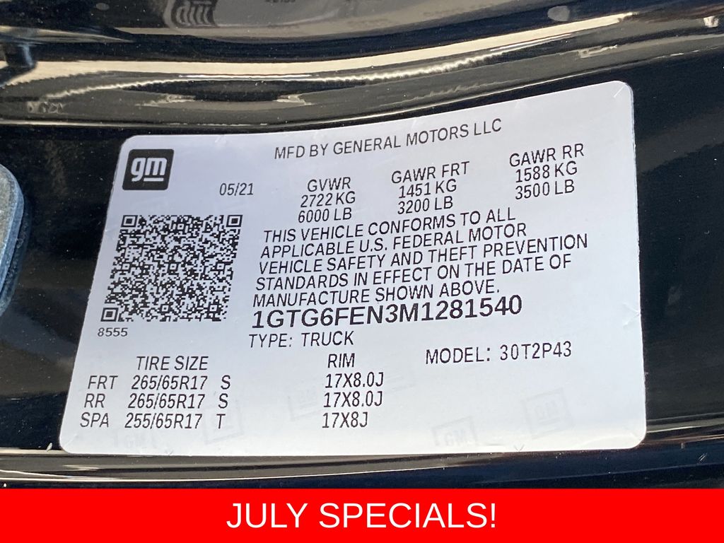 Used 2021 GMC Canyon Truck
