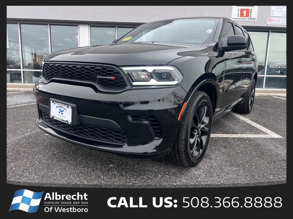 DB Black Clearcoat 2025 Dodge Durango GT AWD SUV / Crossover All-Wheel Drive 8-Speed Automatic