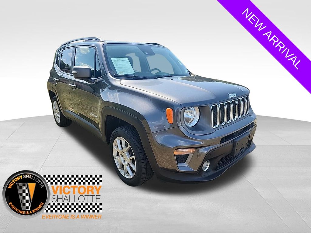 Gray (Granite Crystal Metallic Clearcoat) 2021 Jeep Renegade SUV / Crossover Four-Wheel Drive 9-Speed Automatic