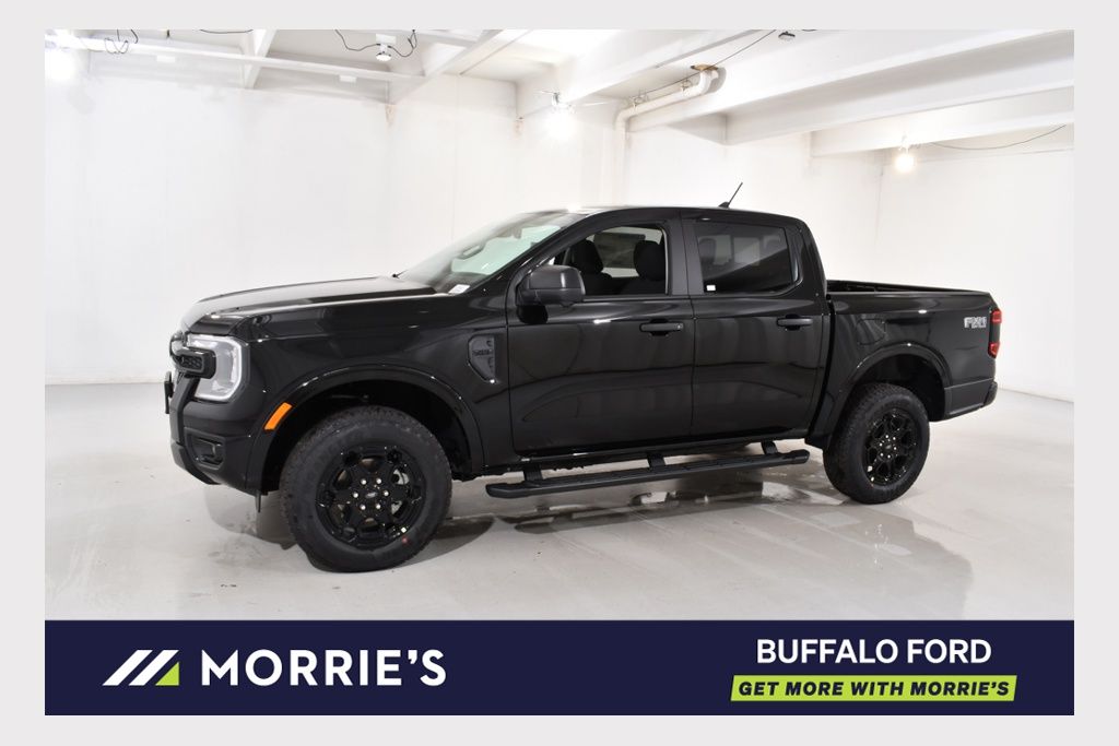 Shadow Black 2026 Ford Ranger Pickup Truck Four-Wheel Drive Automatic