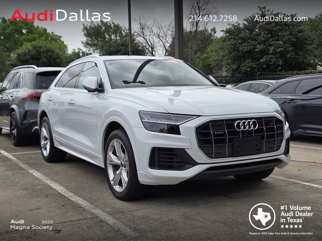 used 2023 Audi Q8 car, priced at $53,581