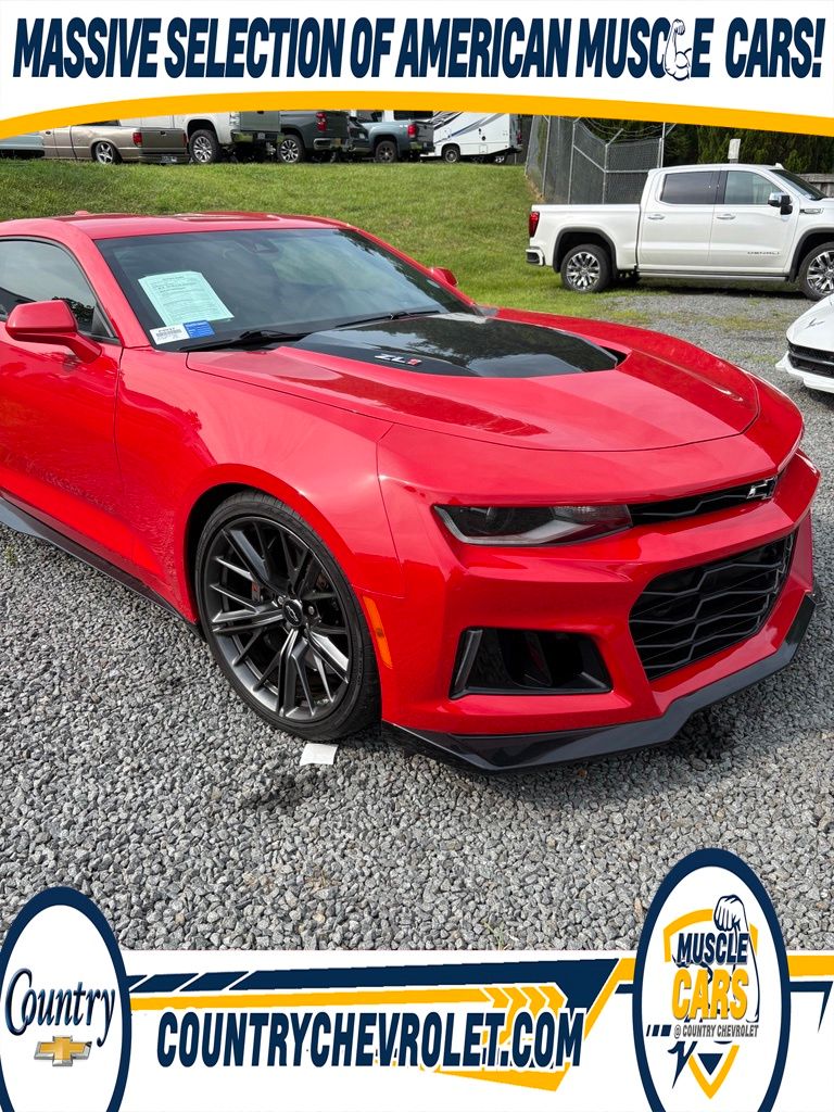 Red 2022 Chevrolet Camaro Coupe Rear-Wheel Drive Automatic