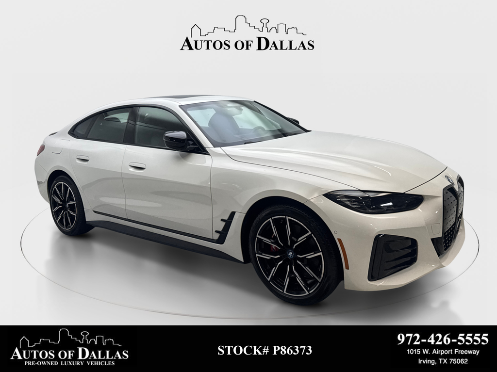 Alpine White 2023 BMW i4 Sedan Rear-Wheel Drive Automatic