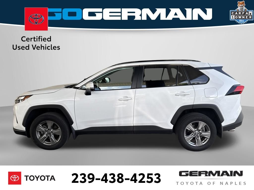 Certified Used 2024 White Toyota XLE image 2