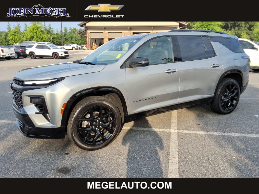 Sterling Gray Metallic 2024 Chevrolet Traverse SUV / Crossover Front-Wheel Drive 8-Speed Automatic