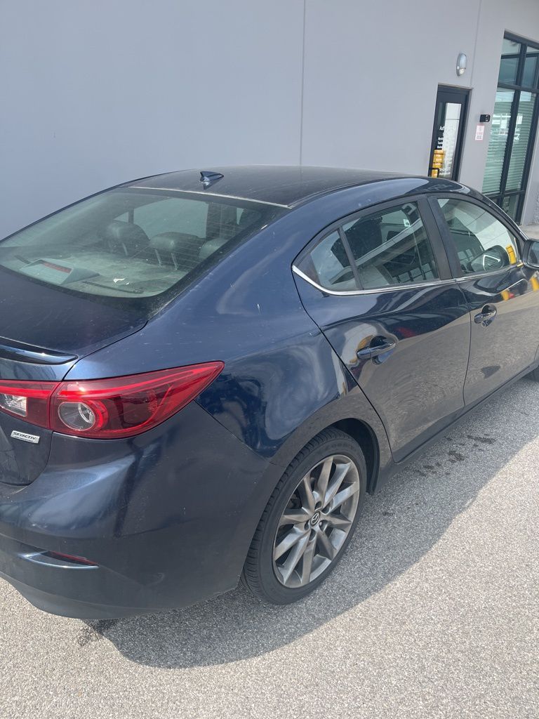 Deep Crystal Blue Mica 2018 Mazda MAZDA3 Grand Touring Sedan Front-Wheel Drive 6-Speed Automatic