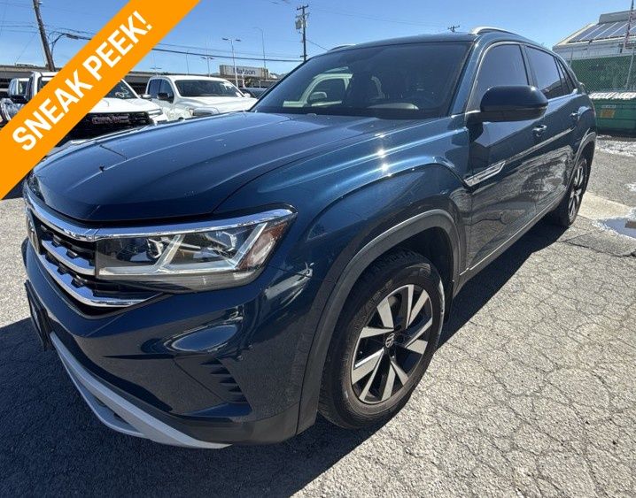 Tourmaline Blue Metallic 2020 Volkswagen Atlas Cross Sport SUV / Crossover All-Wheel Drive 8-Speed Automatic