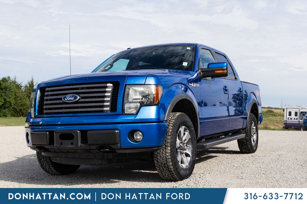 Blue Flame Metallic 2011 Ford F-150 Pickup Truck Four-Wheel Drive 6-Speed Automatic