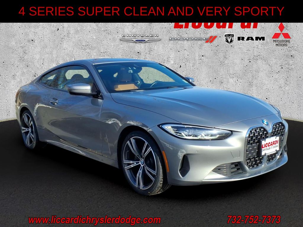 Skyscraper Gray Metallic 2023 BMW 4 Series Coupe All-Wheel Drive 8-Speed Automatic