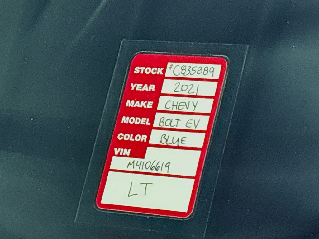 2021 Chevrolet Bolt EV LT