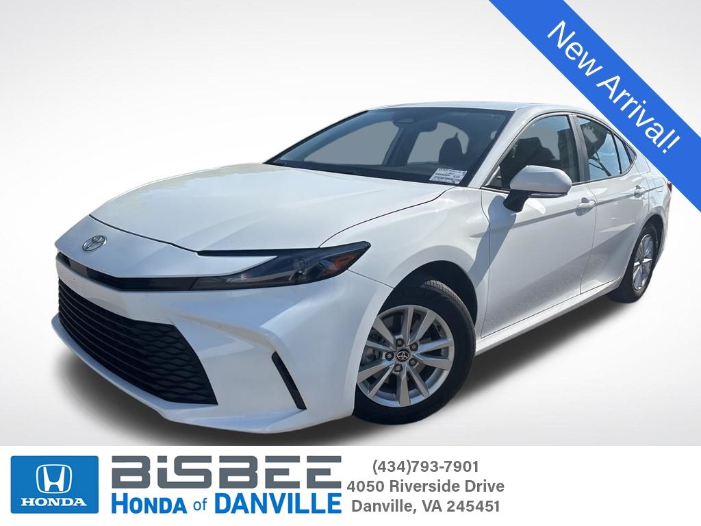 Ice 2025 Toyota Camry LE FWD Sedan Front-Wheel Drive Continuously Variable Transmission