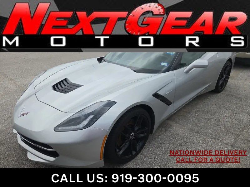 Blade Silver Metallic 2015 Chevrolet Corvette Coupe Rear-Wheel Drive 8-Speed Automatic
